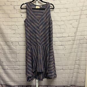 ANTHROPOLOGIE - Maeve Zig Zag Stripe Knit Dress